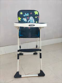 TZX imported folding Baby Feeding High Booster Chair with Safety Belt