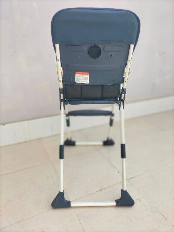 TZX imported folding Baby Feeding High Booster Chair with Safety Belt 1