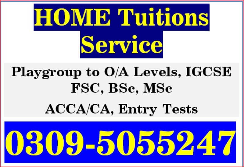 MALE/Female/ Tutors Available in All RWP Areas/For PG to O/As. ACCA,CA 0