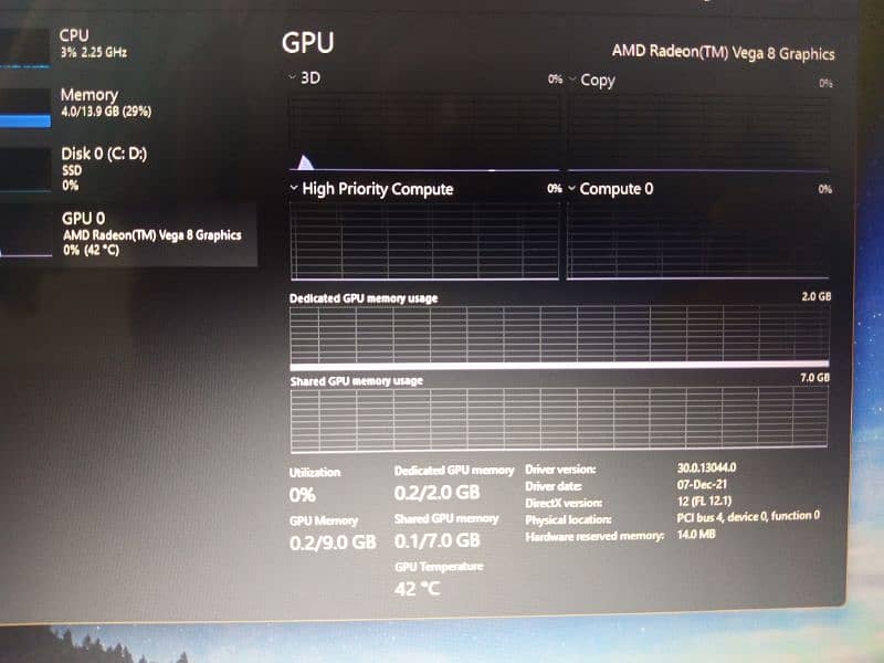 HP 15s AMD R5 3500U with 2GBs Graphics 7