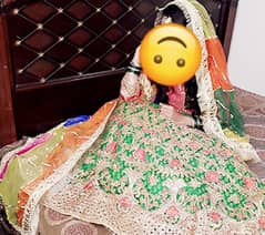 Mehndi lehnga / mehndi dress/ formal dres / wedding dress