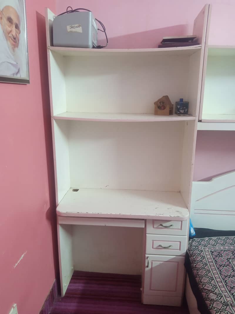 4 in 1 (Bed, Mattress, Dressing, Computer table) 20k (03466515252) 6