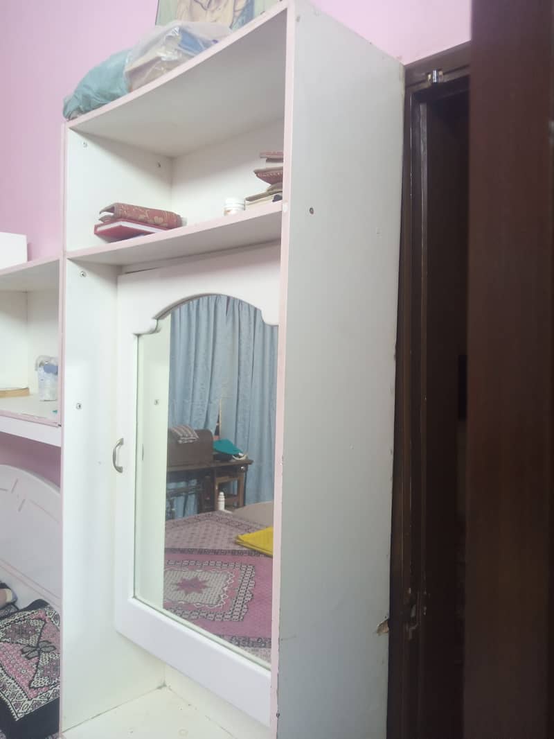 4 in 1 (Bed, Mattress, Dressing, Computer table) 20k (03466515252) 12