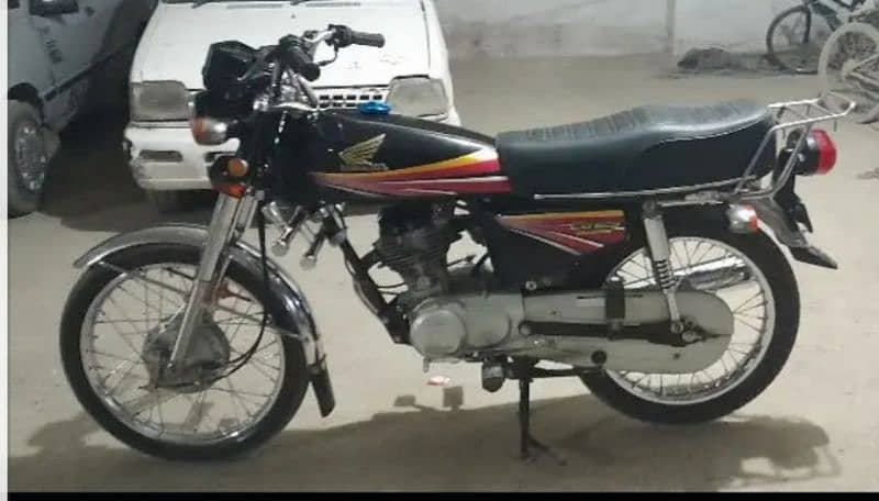 Honda125 model2010 Mirpur khas sindh number ha urgent sell 1