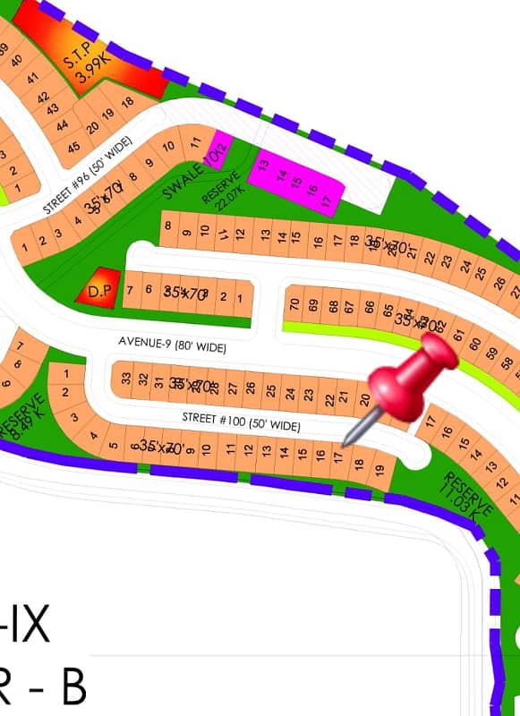 DHA 3 ISLAMABAD I 11.5 Marla Back Open Plot for sale in serene city 0