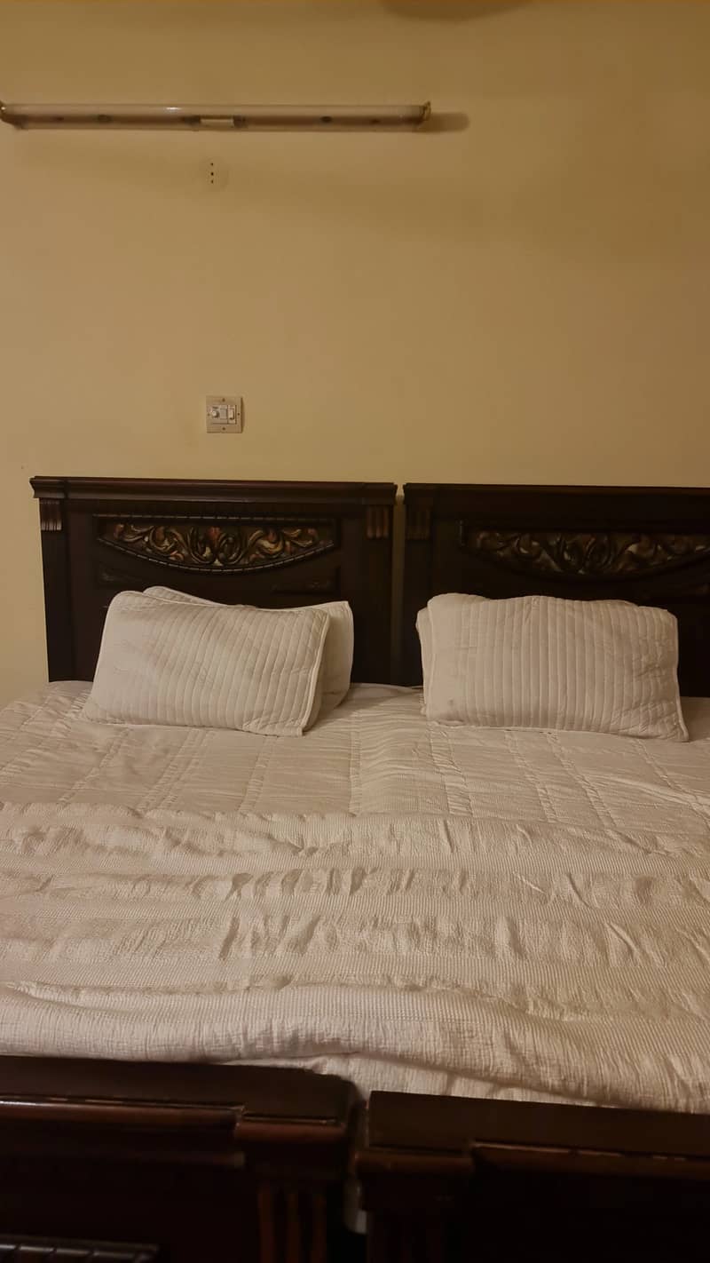 Pure Wood bed Urgent Sale Final Offer Very cheap 2