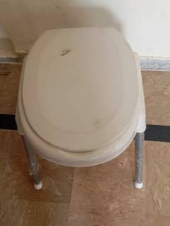 Plastic commode new toilet