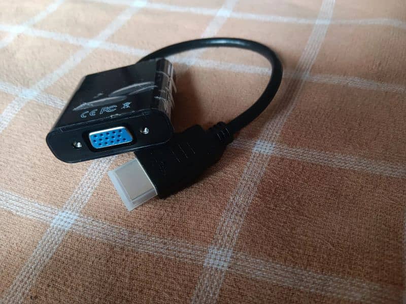 VGA to HDMI adaptor brand new imported product 1