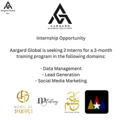  Internship Opportunity at Aargard Global! 