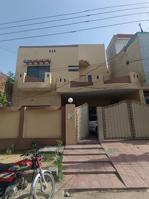 10 Marla Beautiful Owner Build House Available for sale in pia society near LDA office Main Boulevard JOHAR TOWN 0