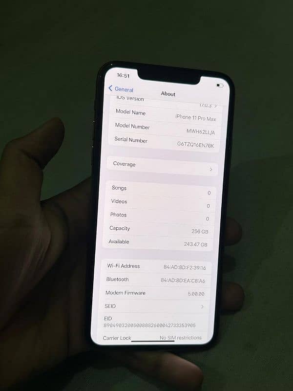 iphone 11 pro max 256 gb Factory 8