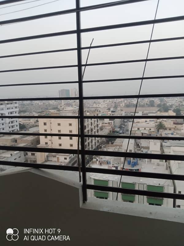 Flat For Sale In North Nazimabad Block H Burj View 1