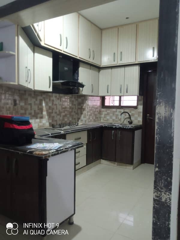 Flat For Sale In North Nazimabad Block H Burj View 8