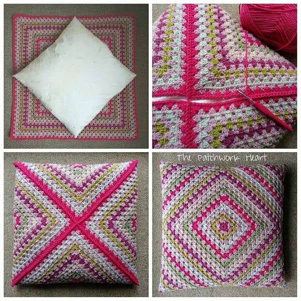 Crochet cushions 0