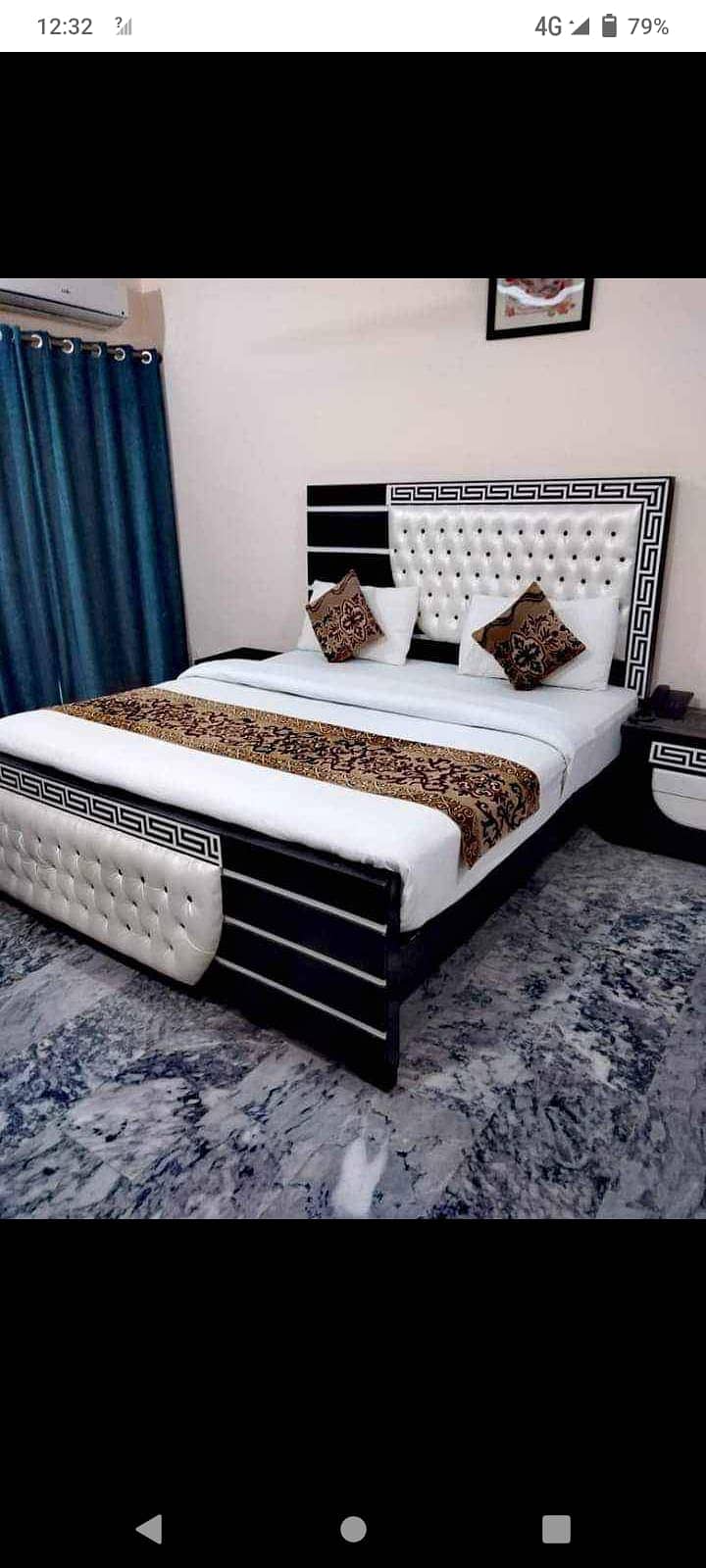 bed,double bed,king size bed,poshish bed/bed for sale,furniture 6