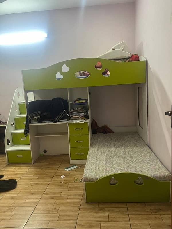 kids bed/ kids double bed/ baby bed/ bunk bed 1