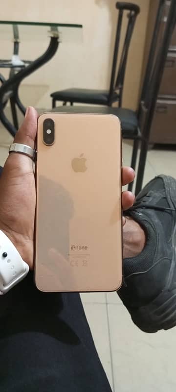 iphone xs max 256 gb colour golden 2