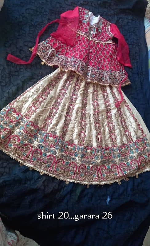 mehendi mayo dress for baby girl 2