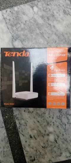 tenda two antenna brand new router