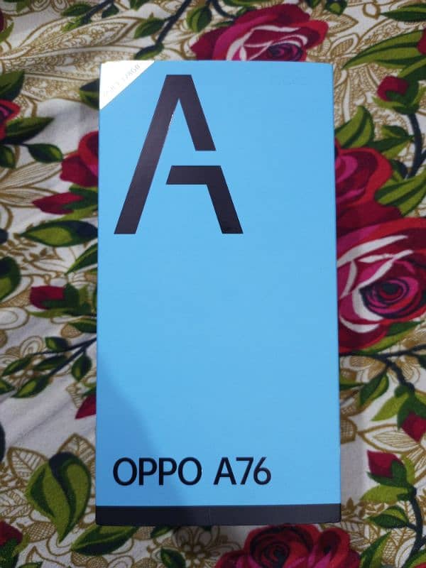 oppo A76 with box 9