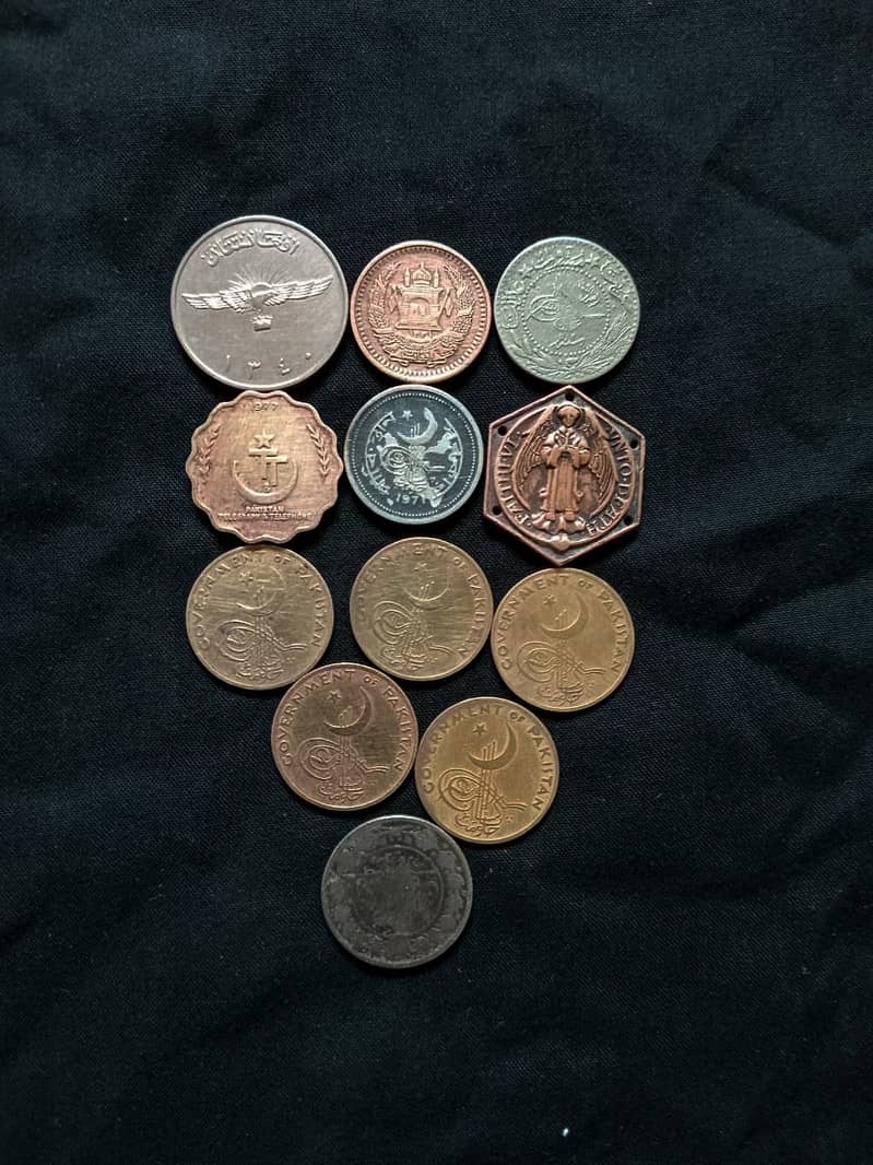 ANTICE OLD COINS TOTAL 12 COINS 1