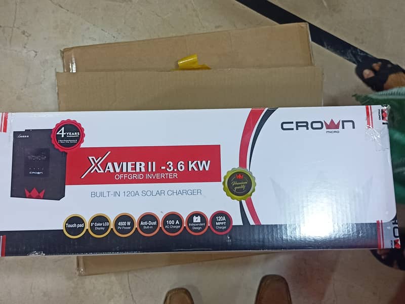 Crown Xiever 3.6 kS Hybrid Inverter 12