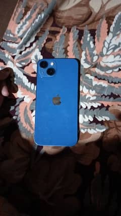 iPhone 13 blue colour without box,128/99%battry NoN. PTA factor unlock