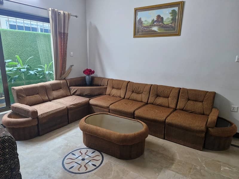 7 seater sofa set with centre table 2