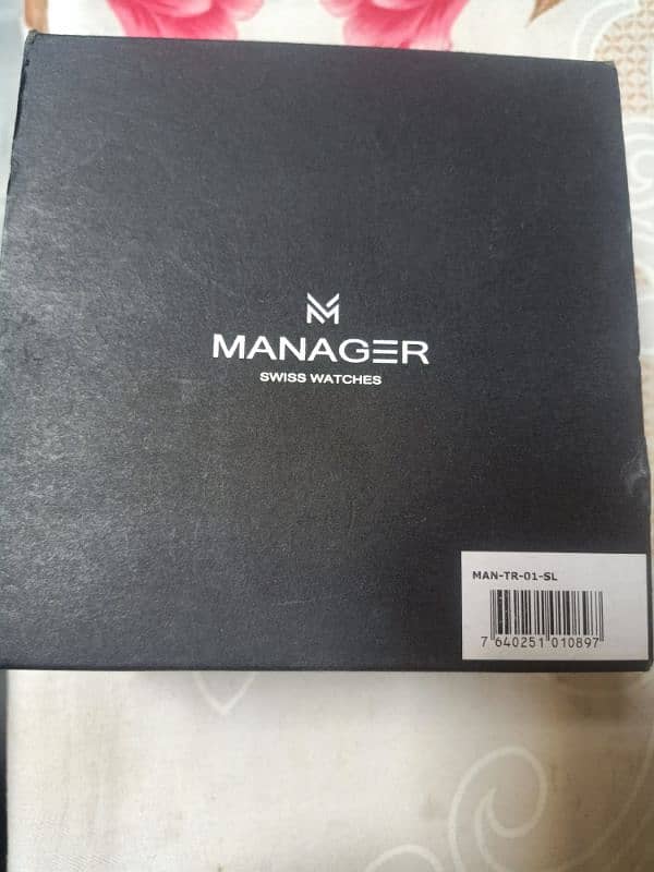 Manager Watch MAN-TR-01-SL 1