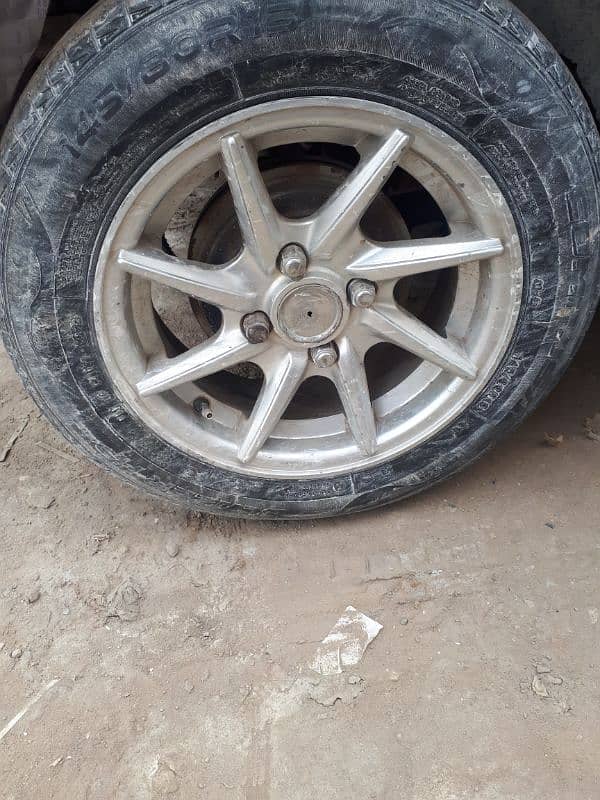 ALLOY RIMS 13 For Santro like new. 0