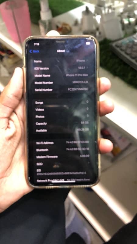 iphone 11pro max 64gb pta approved 1