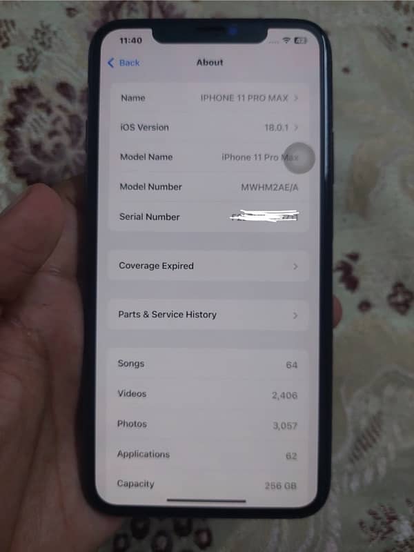 iphone 11 pro max 246gb factory unlocked 1