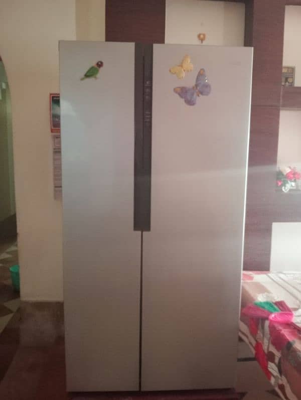 Haier double door fridge 0