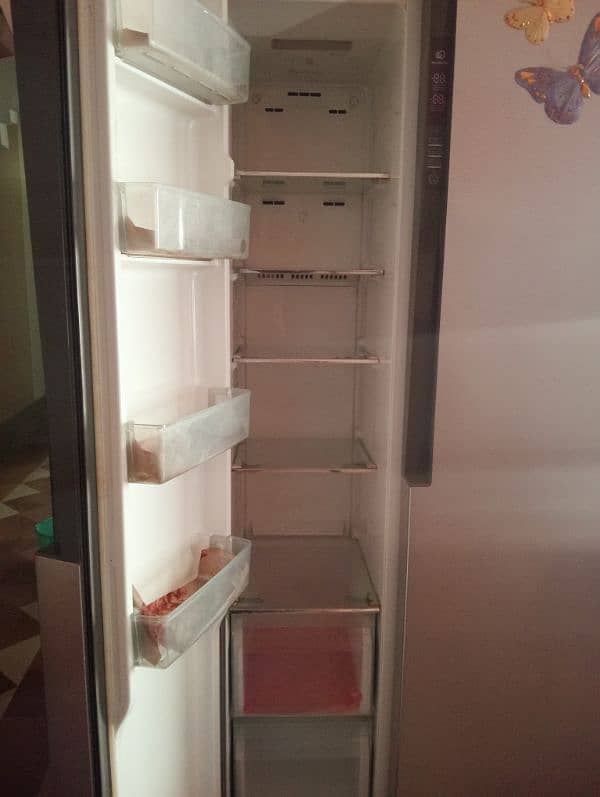 Haier double door fridge 2