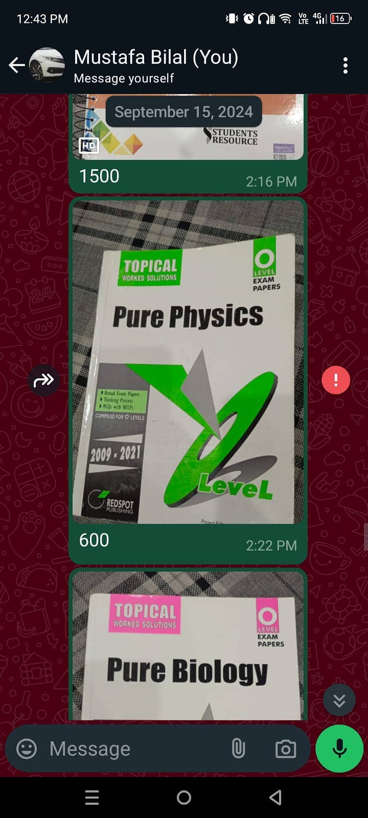 O Level Books For Sale 9