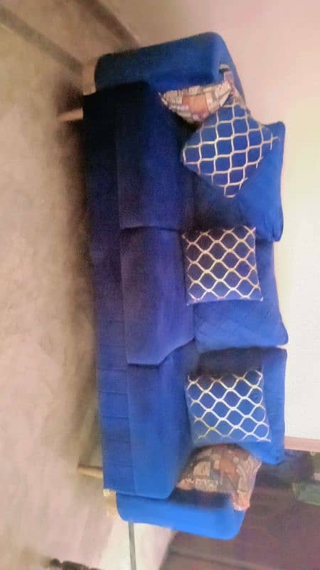 royal blue sofa set 0