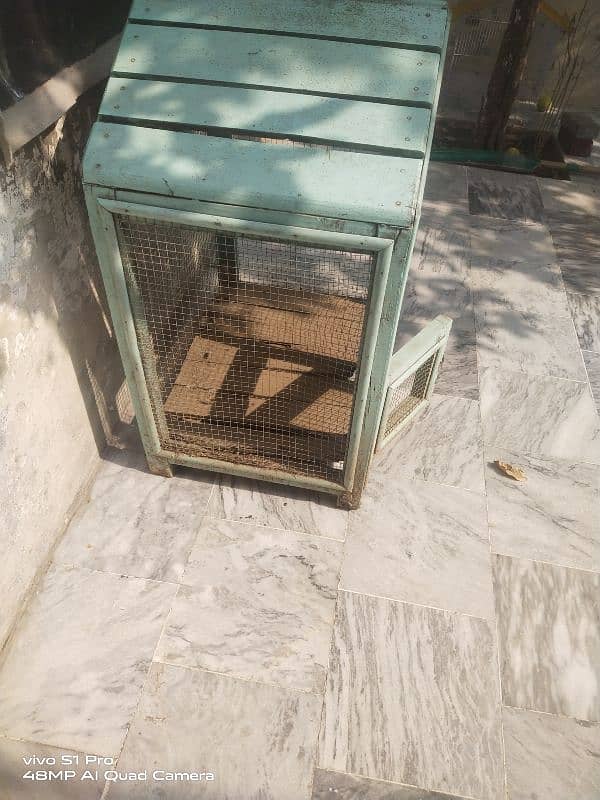 wooden heavy cage for sale 2