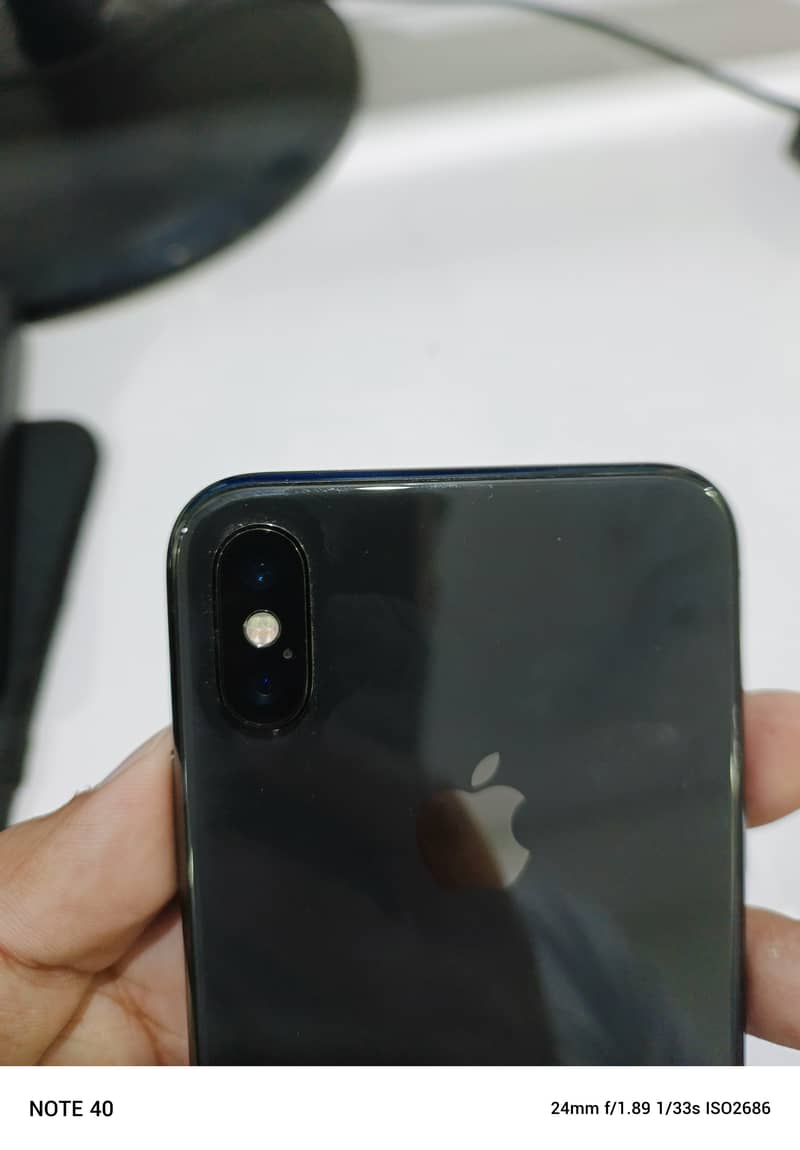 i phone x black colour non pta jv 5