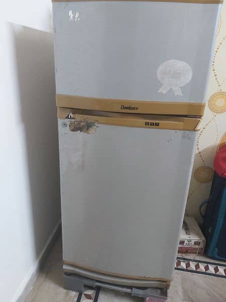 Used fridge in good working state with good storage space. 0