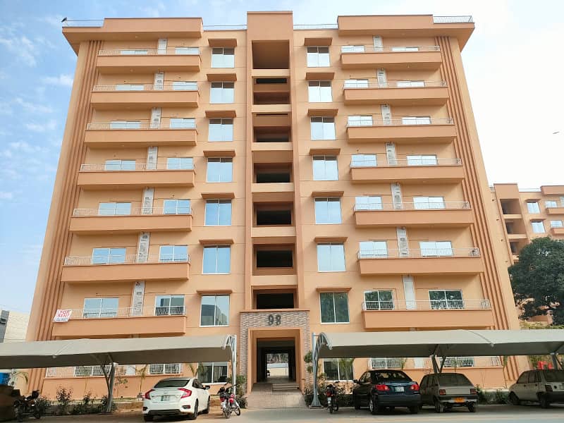 10-Marla 03-Bed Luxury Brand New Flat Available For Sale In Askari-01 Lahore Cantt. 0