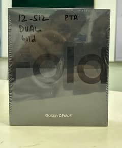 Samsung fold 4 pta approved box packed 12/512