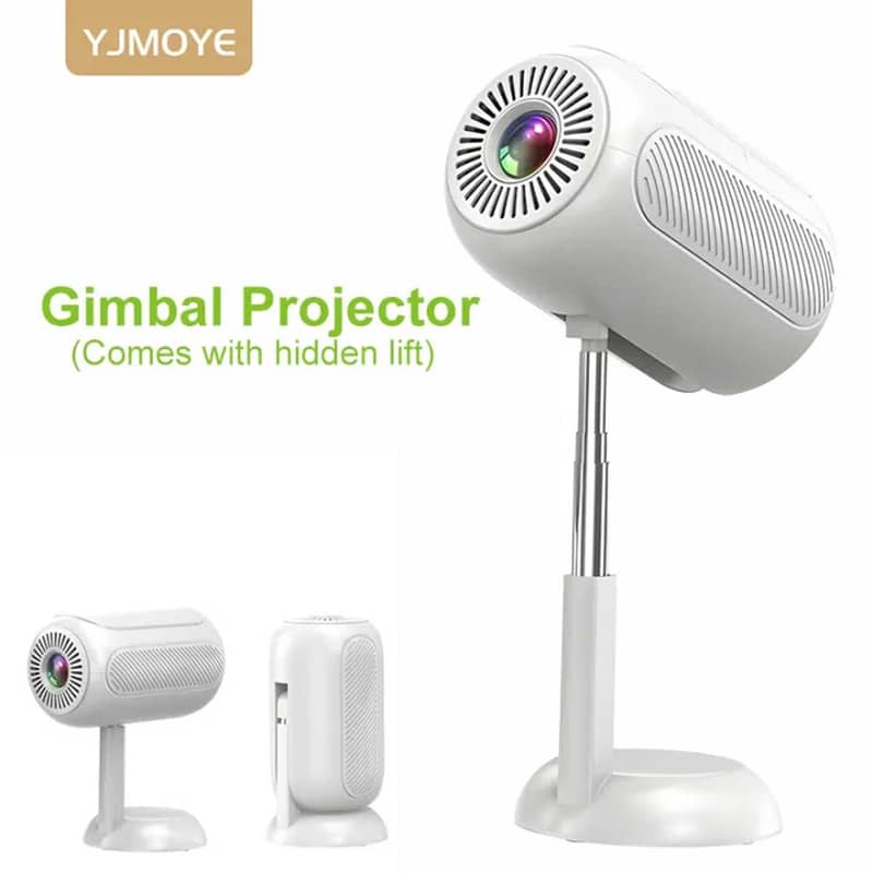 Ts-6 Yjmoye Portable Projector 2gb+16gb And Projector Screen 0