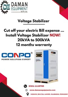 Voltage Stabilizer 6kVA 3phase 0