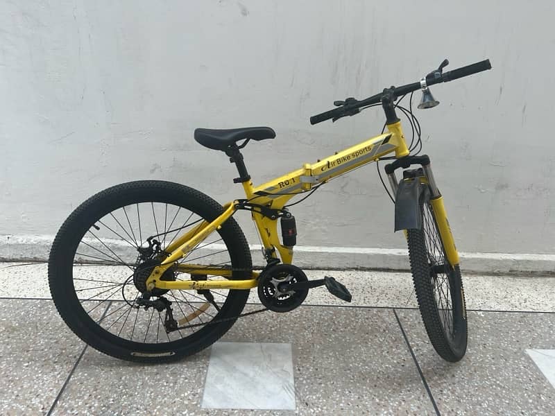 Foldable Bicycle With Gears For Teenagers 1