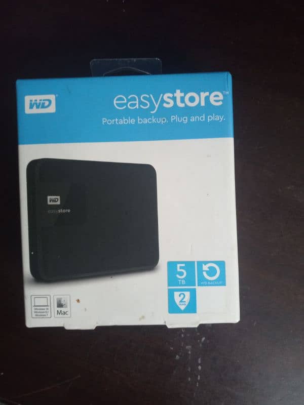 Western Digital Easy Store External Hard Disk 3