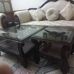 Chinioti sofa dewan with tables