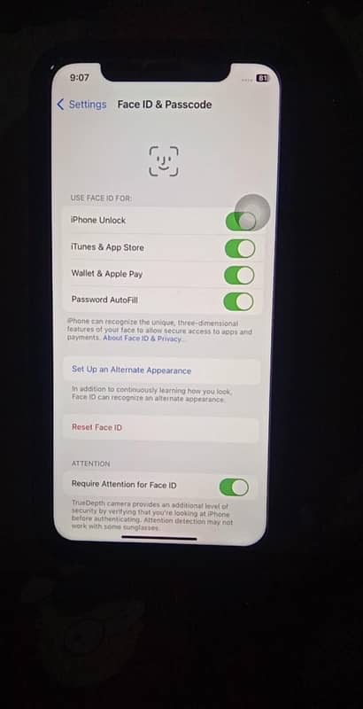 iPhone X 64 GB With Box PTA Proof 10 by 10 Original panel 2