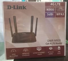 D-Link 4G LTE SIM Router