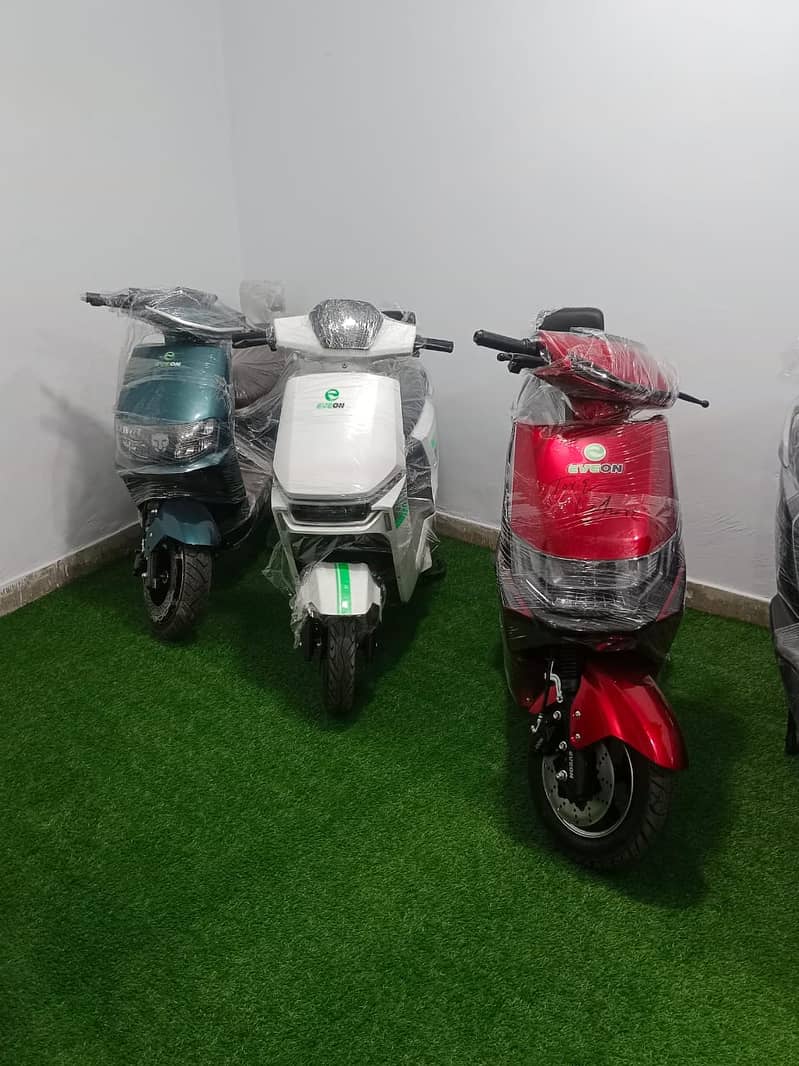 Electric Scooty , Eelctric Bikes, EveOn LEOPARD Pro 2024 Full Loaded 6