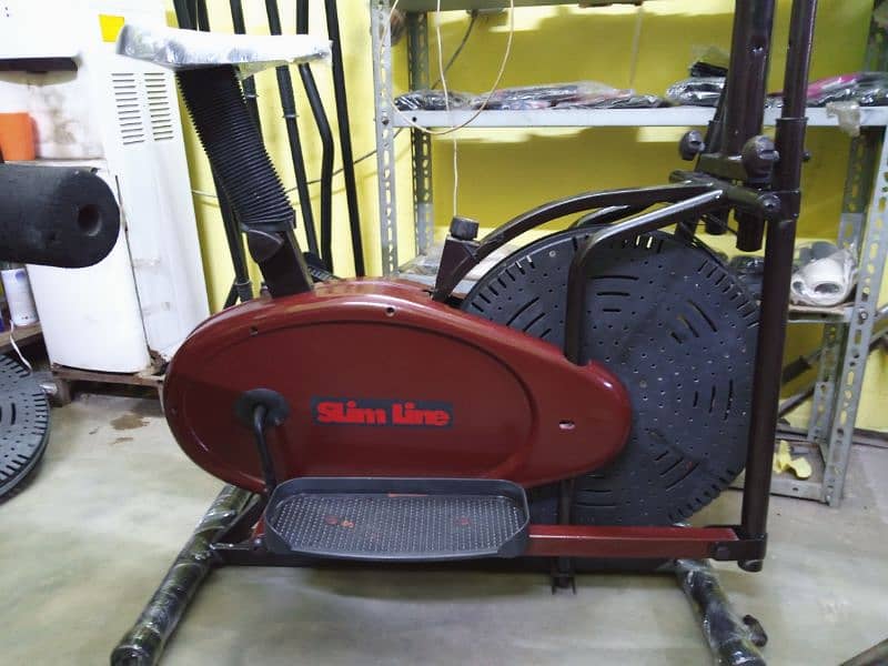 Exercise ( Elliptical cross trainer) cycle 1